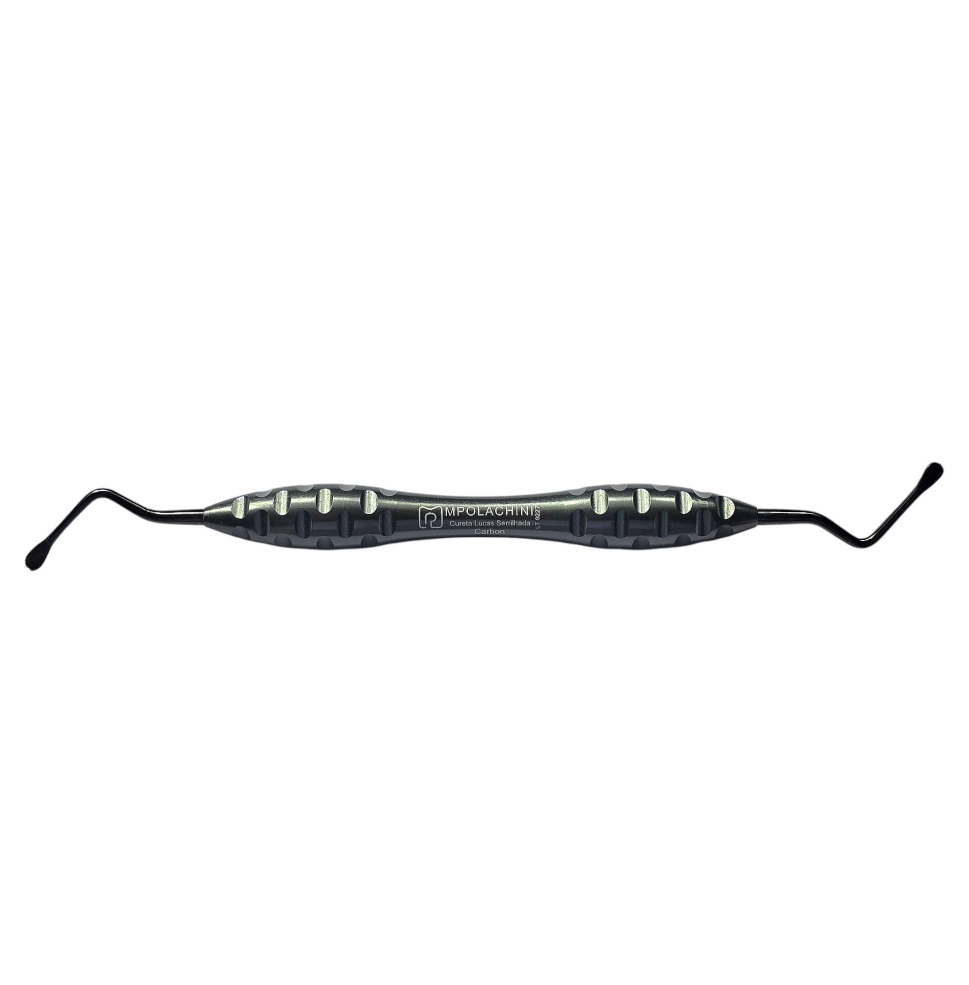 CURETA LUCAS SERRILHADA CINZA CARBON