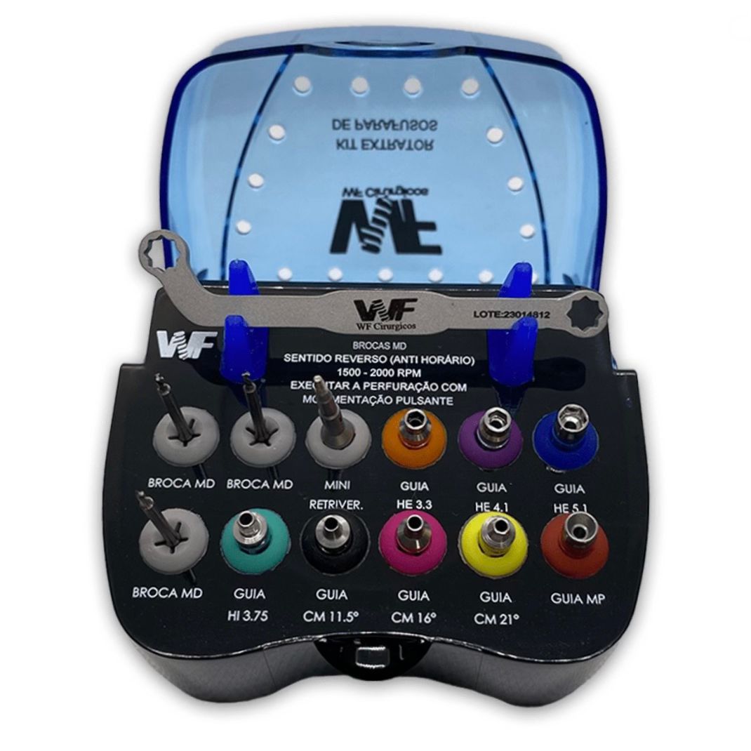 Kit Extrator de Parafuso 3.0