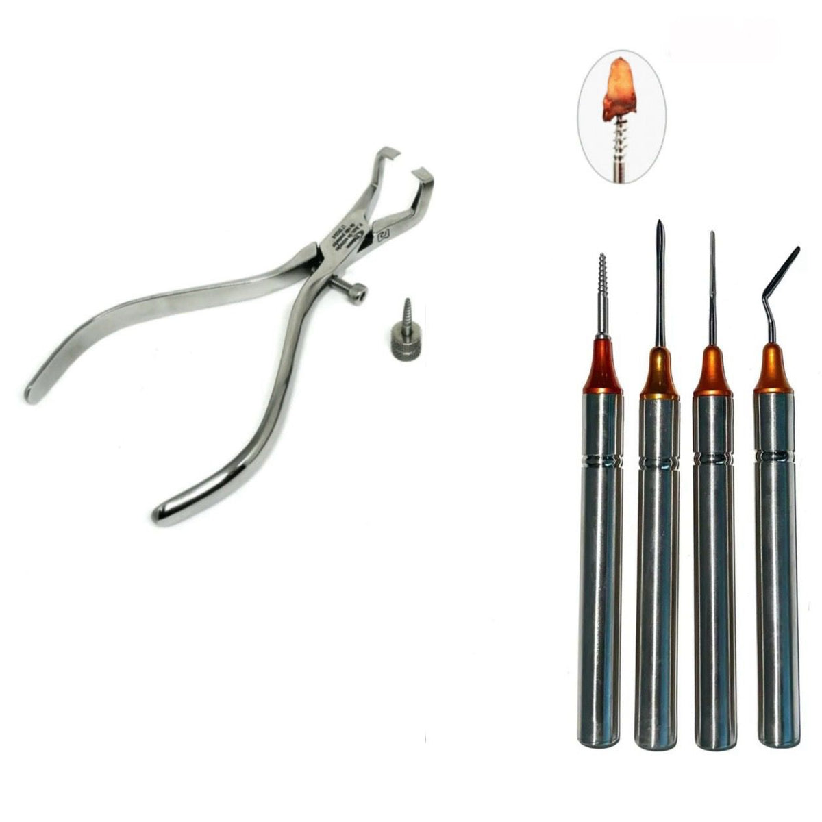 Kit Extração Atraumática + Pinça Auxiliar
