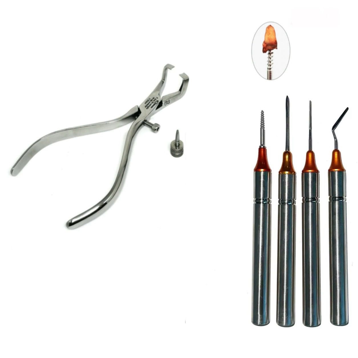 Kit Extração Atraumática + Pinça Auxiliar