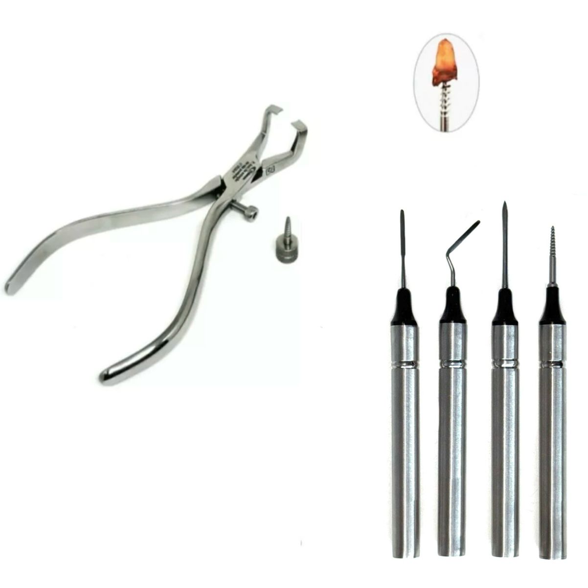 Kit Extração Atraumática + Pinça Auxiliar