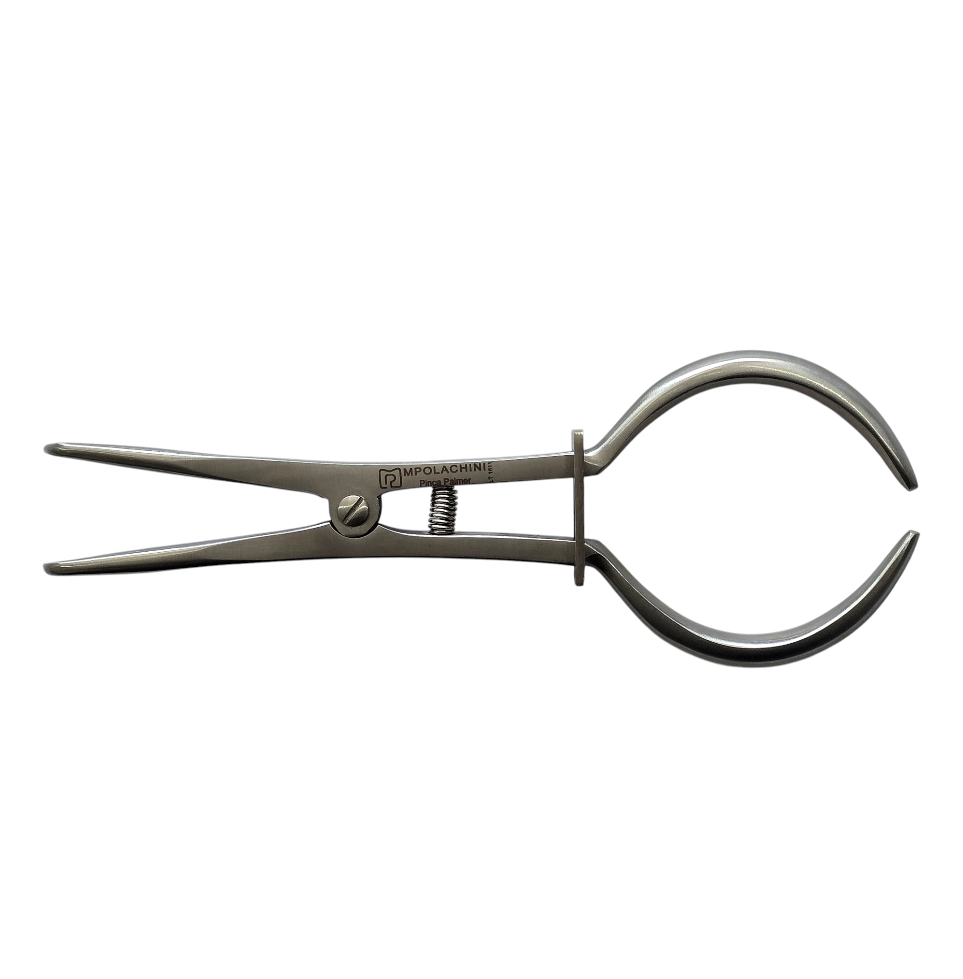 PINÇA PORTA GRAMPO PALMER SERRILHADA 17CM CLINIC