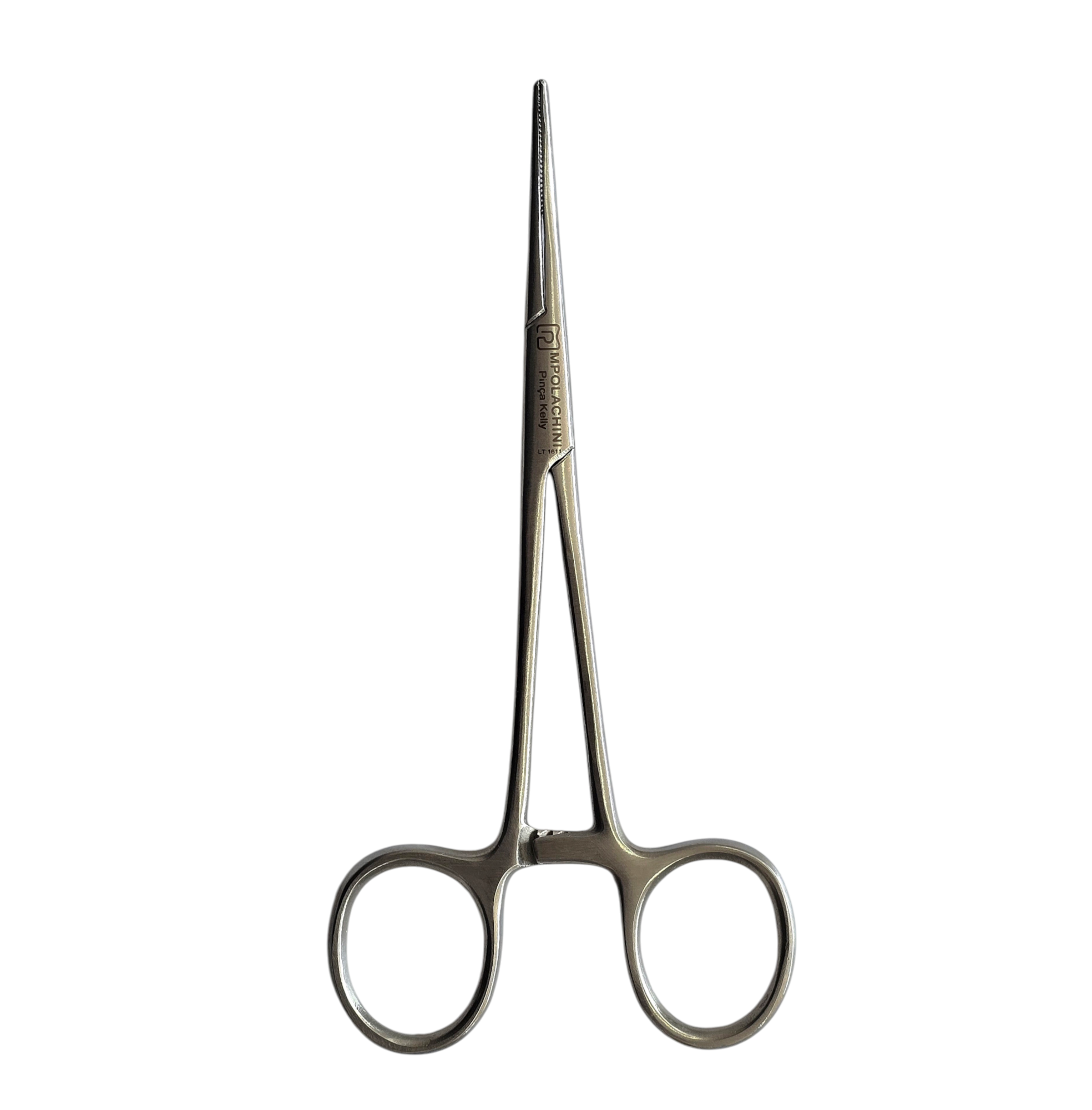 PINÇA KELLY CURVA 16CM CLINIC