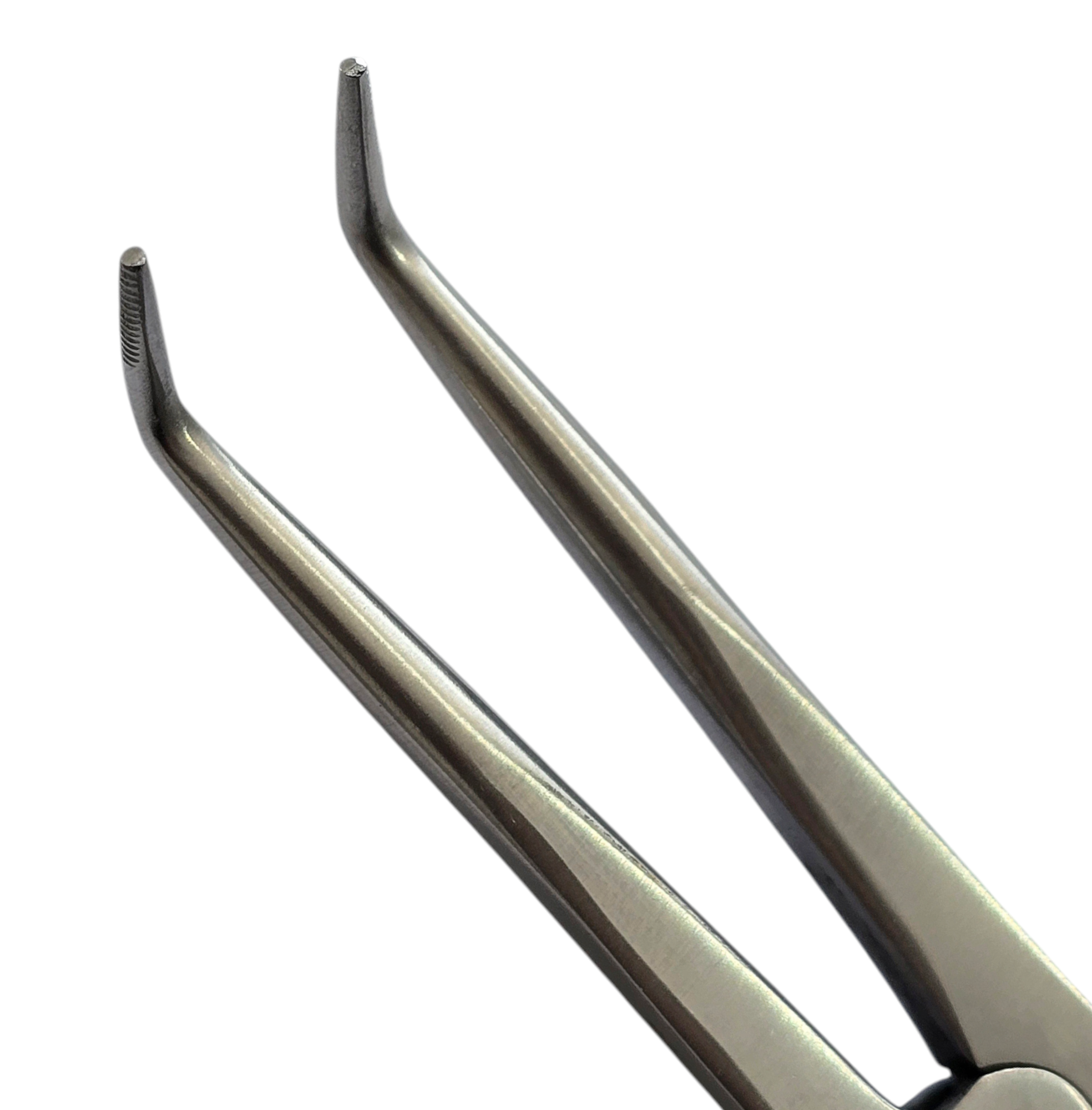 PINÇA PORTA GRAMPO PALMER SERRILHADA 17CM CLINIC