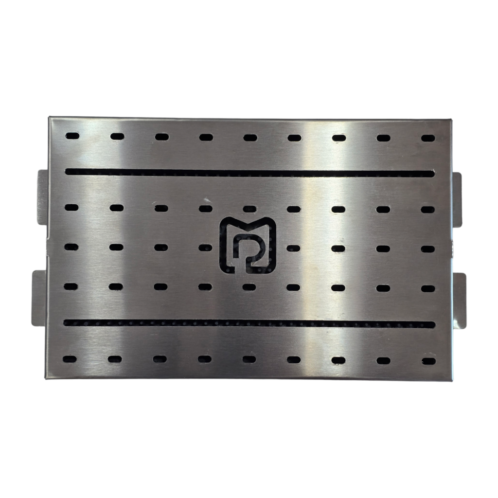 Estojo Flat Inox 28x18x3cm