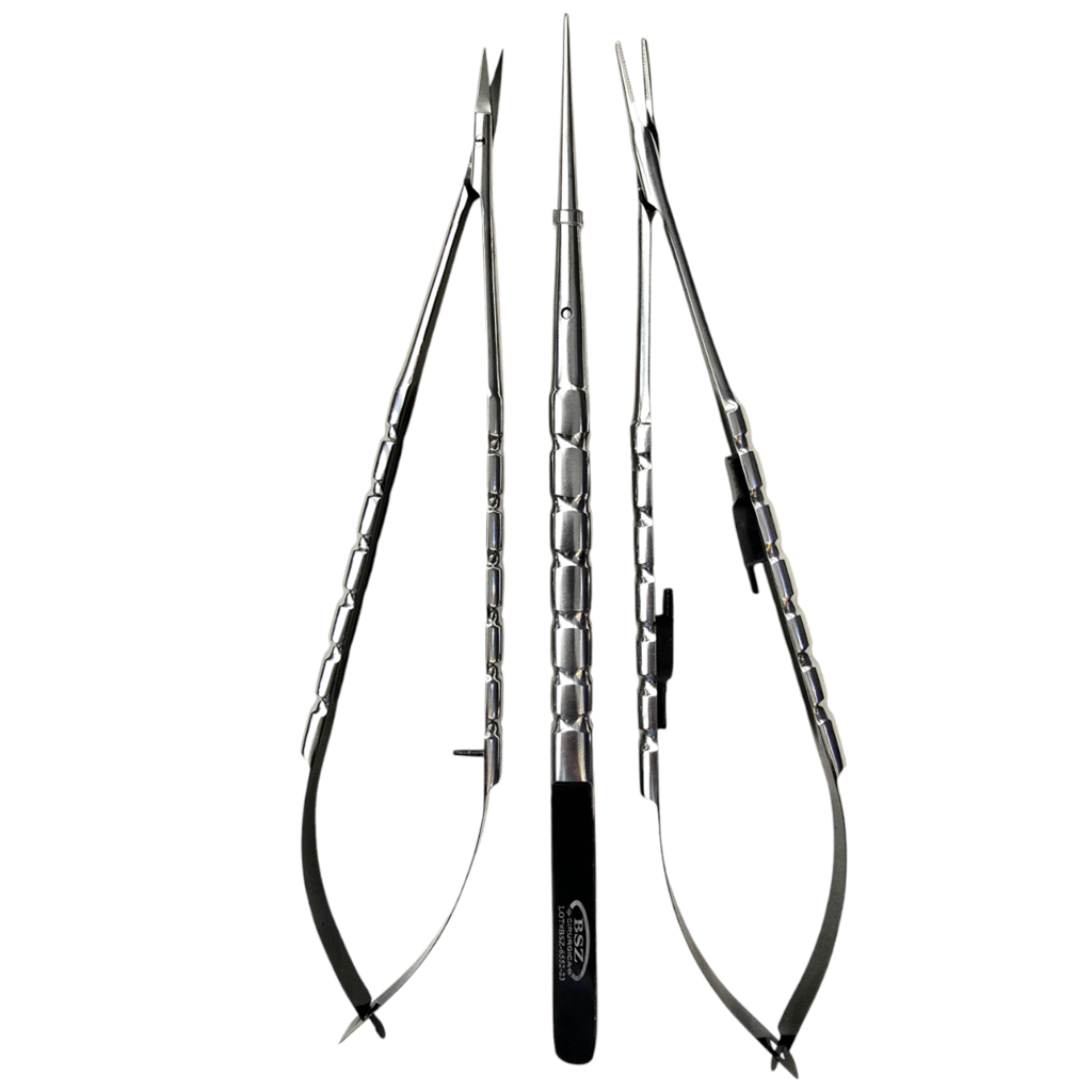 Kit Microcirurgia Premium Cromado